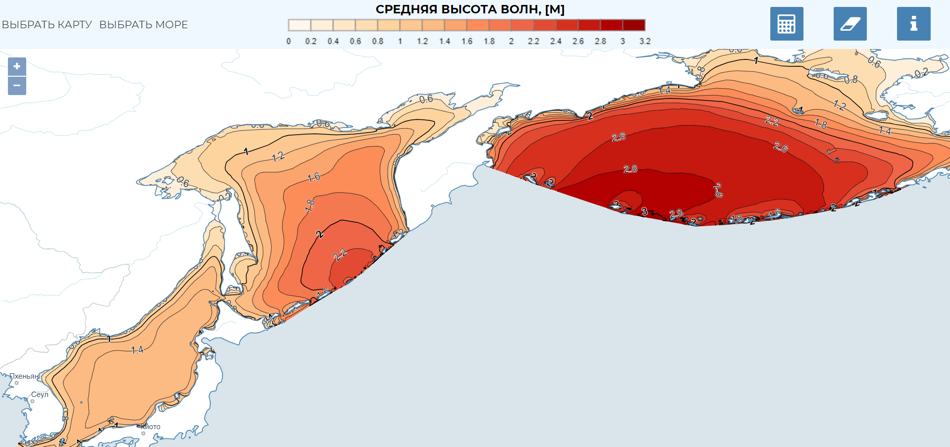 Японская волновая карта